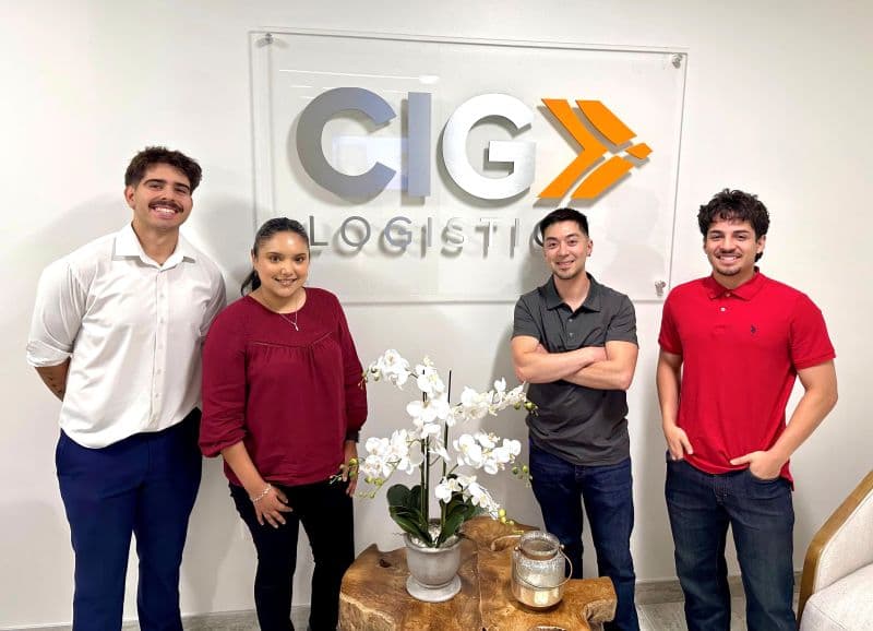 CIG Logistics Summer 2026 interns group photo