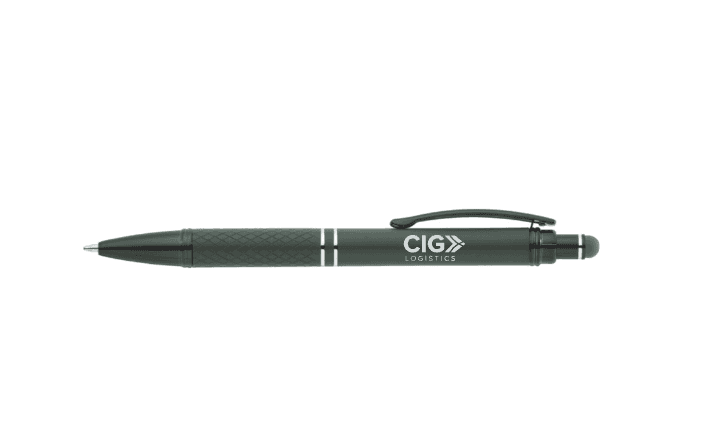 Black CIG Logistics stylus pen